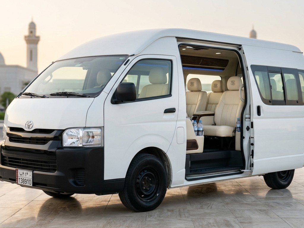 Transfert Privé Makkah / Madinah — Van Spacieux Jusqu'À 11 Places